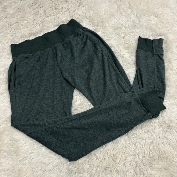 Z By Zella high waist Heathered Green Live In Pocket joggers Size small - Picture 1 of 11